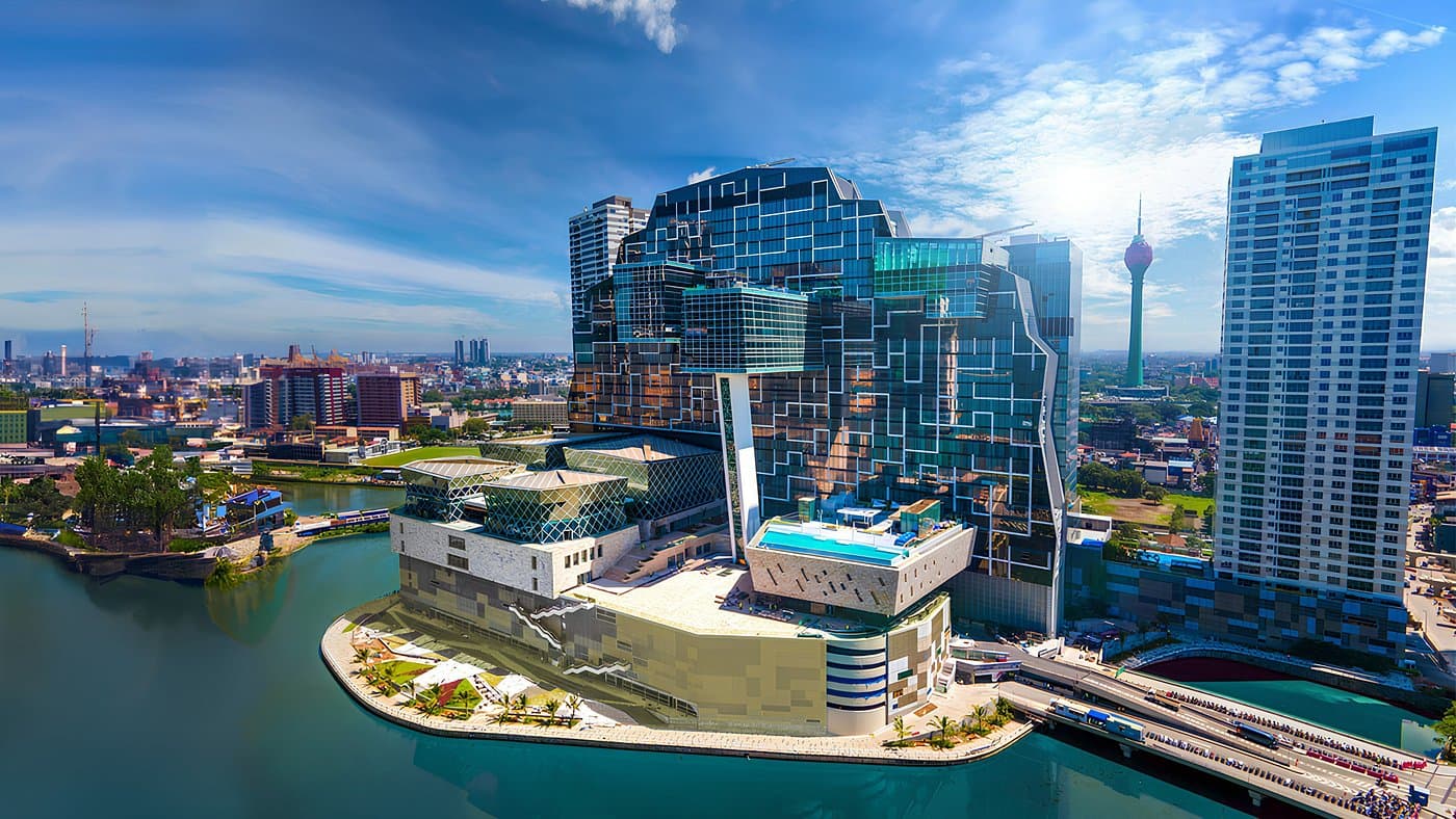 Aerial view from an aircraft window